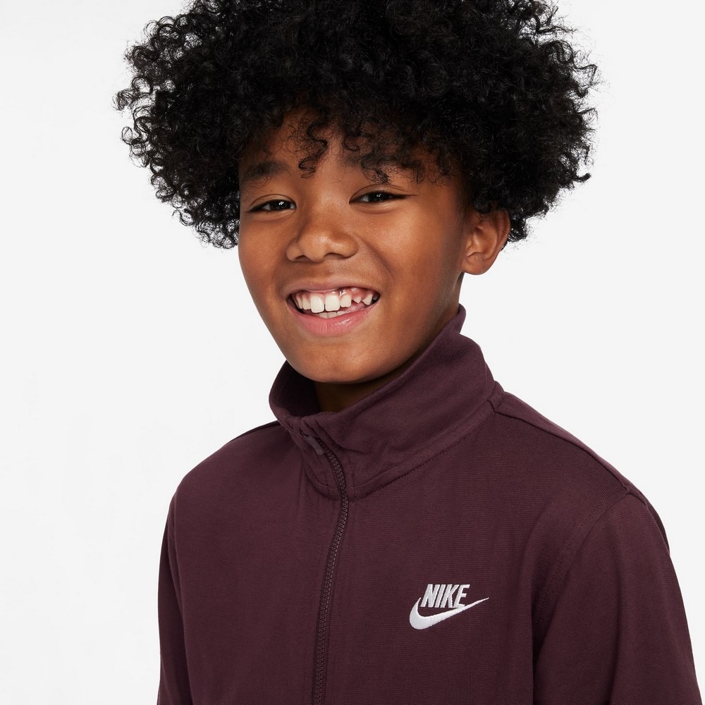 ナイキ（NIKE）（キッズ）ジュニア スポーツウェア LBR クラブ フルジップ ニット ジャケット FZ5513-652