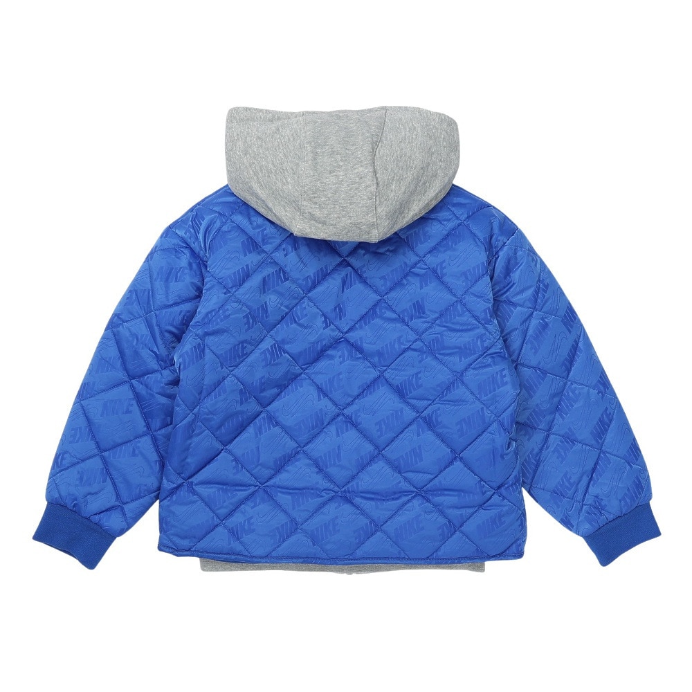 ナイキ（NIKE）（キッズ）キッズ フリース フーディー QUILT ジャケット 86N071-U89