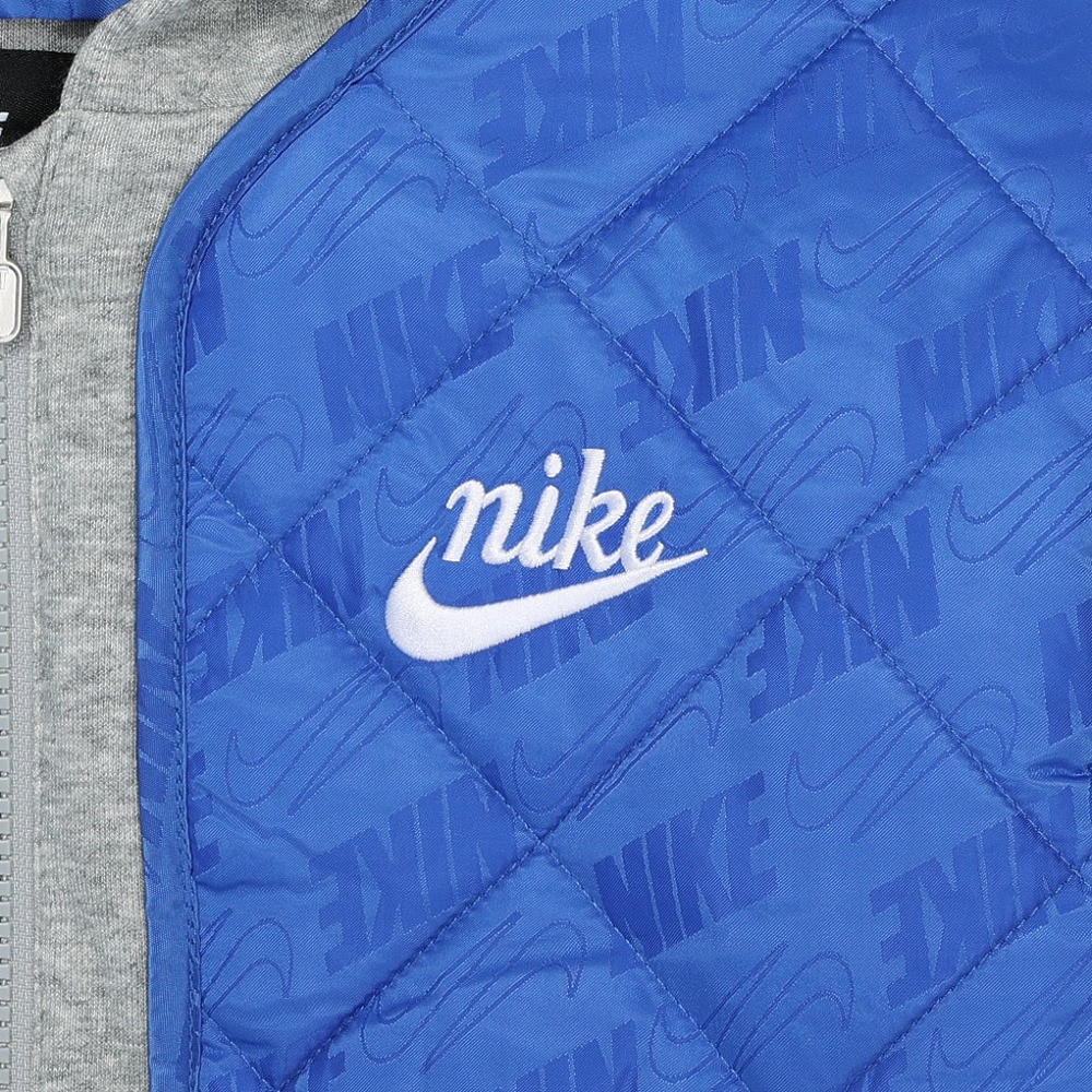 ナイキ（NIKE）（キッズ）キッズ フリース フーディー QUILT ジャケット 86N071-U89