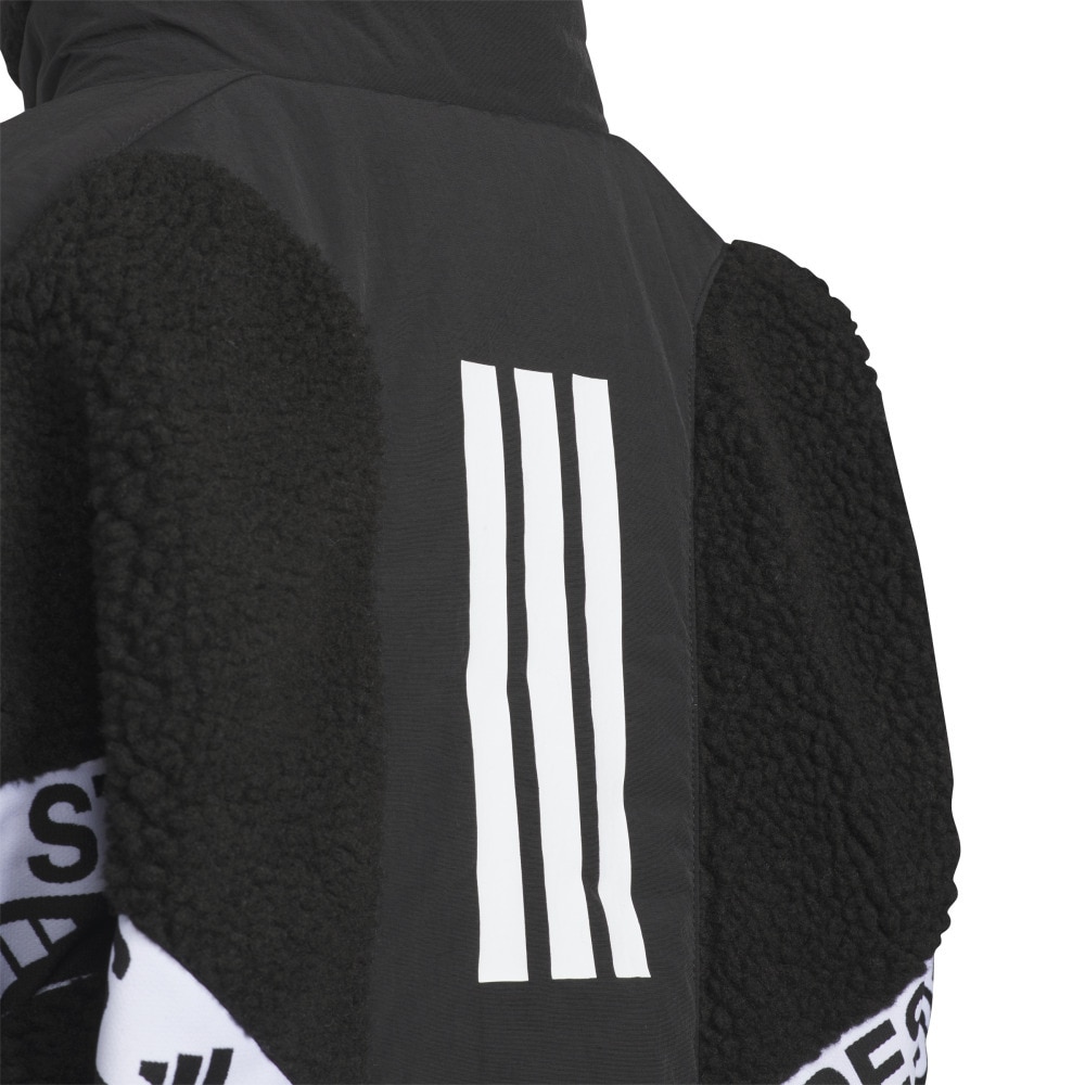 アディダス（adidas）（キッズ）キッズ ワーディング パック ルーズフィット ボア フルジップ ジャケット CA268-KA3782