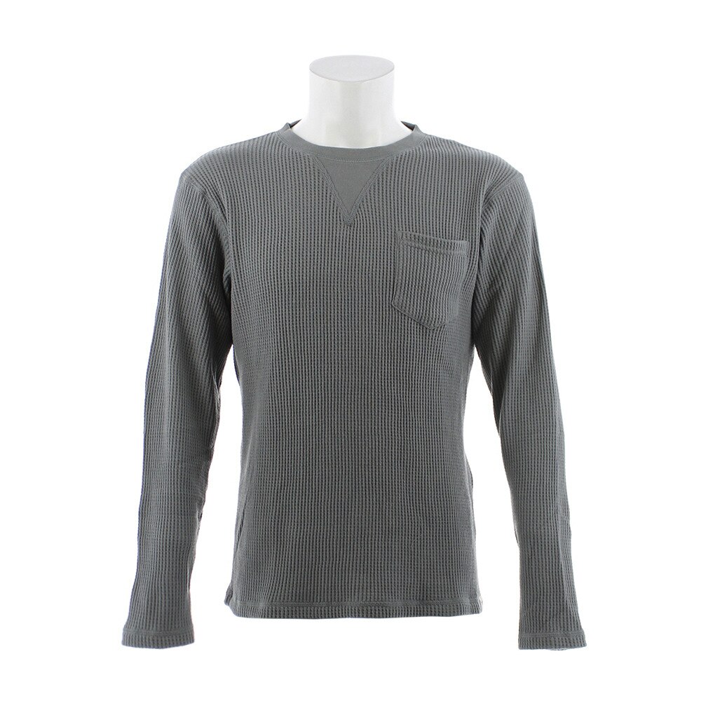  ワッフル クルーネック-Tシャツ TWFLST-18FRL GRY オンライン価格