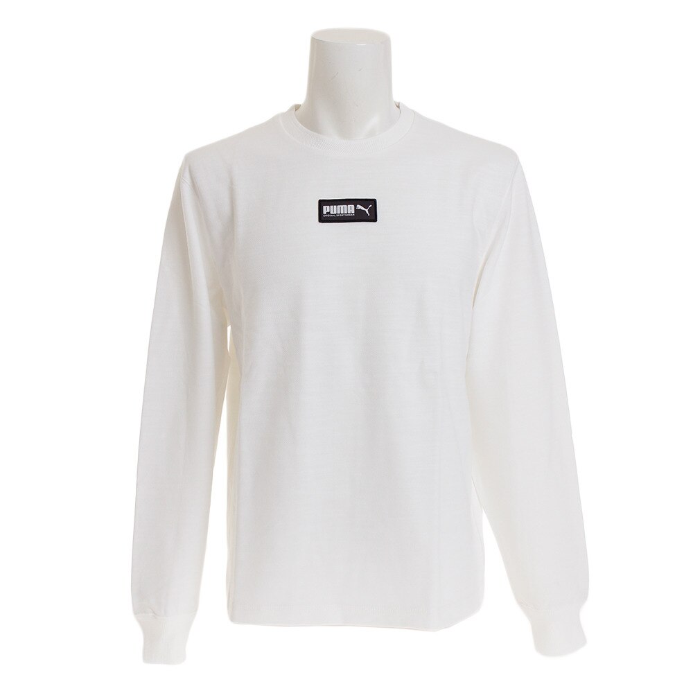  FUSION クルースウェットシャツ 844109 02 WHT