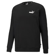 プーマ（PUMA）（メンズ）ESS スモールロゴ クルースウェット 589034 01 BLK