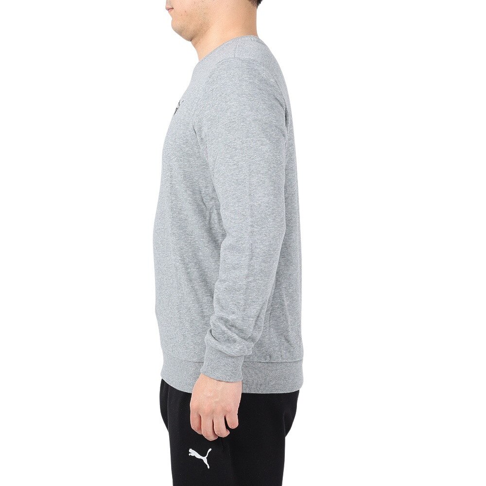 プーマ（PUMA）（メンズ）ESS スモールロゴ クルースウェット 589034 03 MGRY