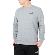 プーマ（PUMA）（メンズ）ESS スモールロゴ クルースウェット 589034 03 MGRY