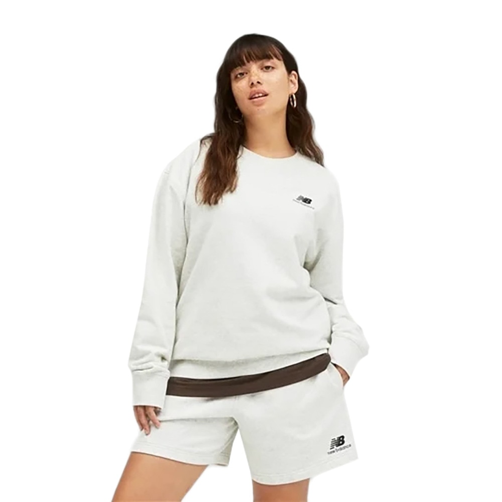 ニューバランス（new balance）（メンズ、レディース）NB Essentials uni-ssentials スウェットクルーネック  UT21501SAH スポーツ用品はスーパースポーツゼビオ