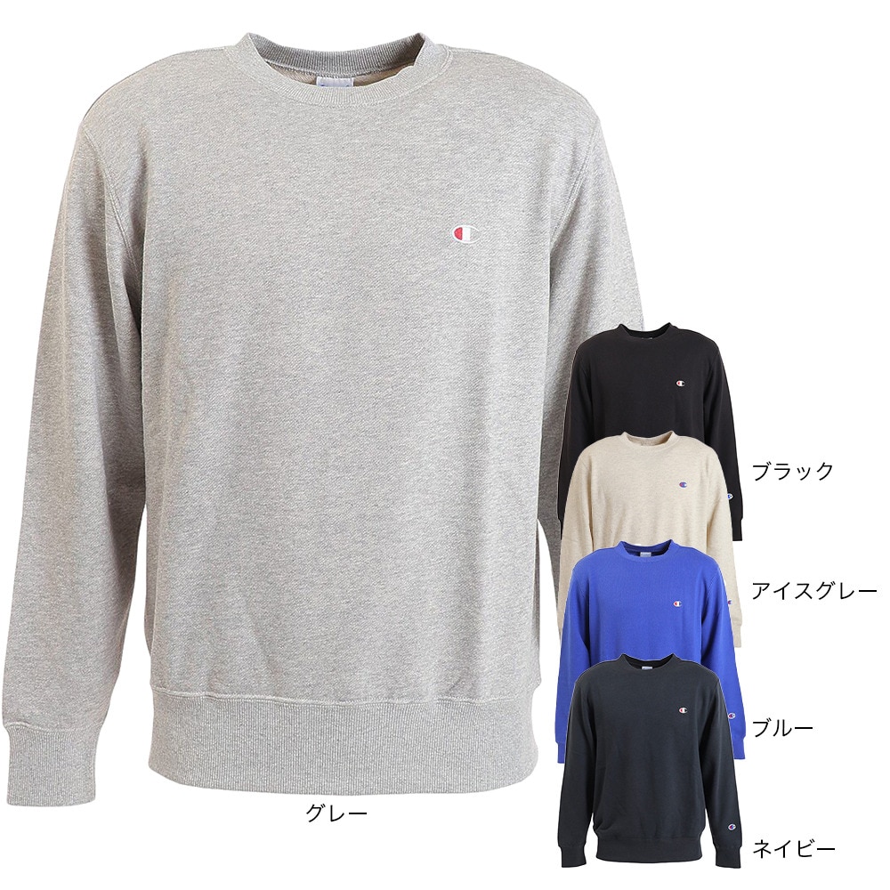 チャンピオン-ヘリテイジ（CHAMPION-HERITAGE）（メンズ）ベーシック クルーネックスウェットシャツ C3-W001 070