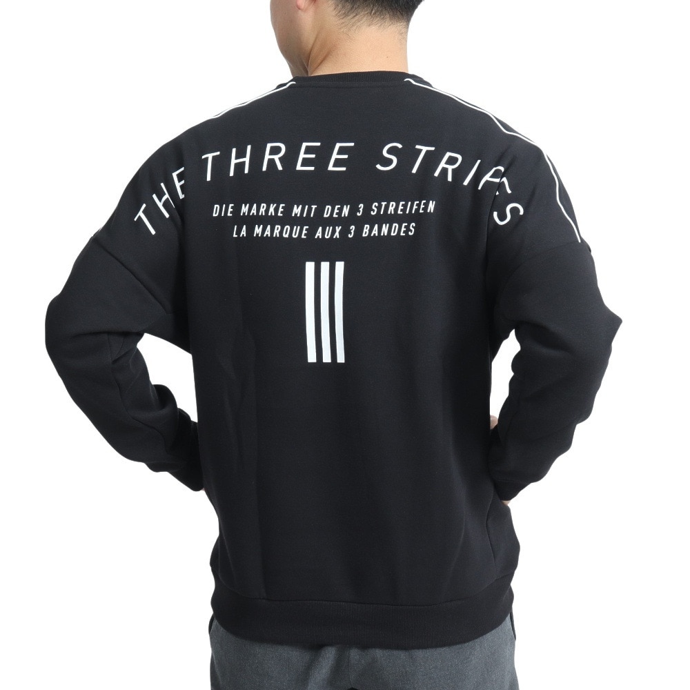 アディダス（adidas）（メンズ）ワーディング クルーネック スウェット 