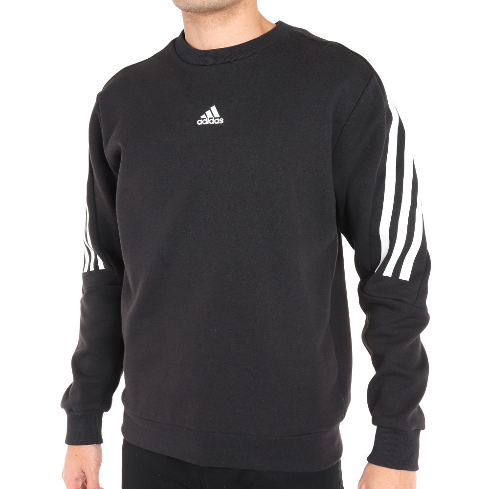 アディダス（adidas）（メンズ）フューチャー アイコン スリーストライプス スウェット QU147-HJ7846