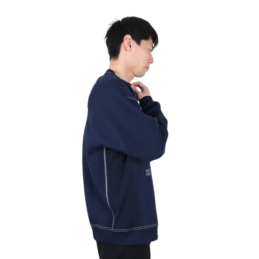 ニューバランス（new balance）（メンズ）トレーナー メンズ 裏起毛 1000 オーバーサイズフィット AMT25020PGM