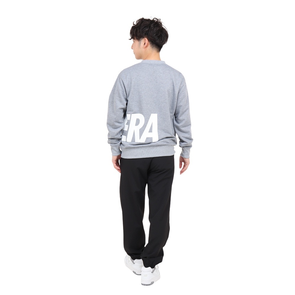 ニューエラ（NEW ERA）（メンズ、レディース）ドライスウェット ビックロゴ クルーネック 13516868