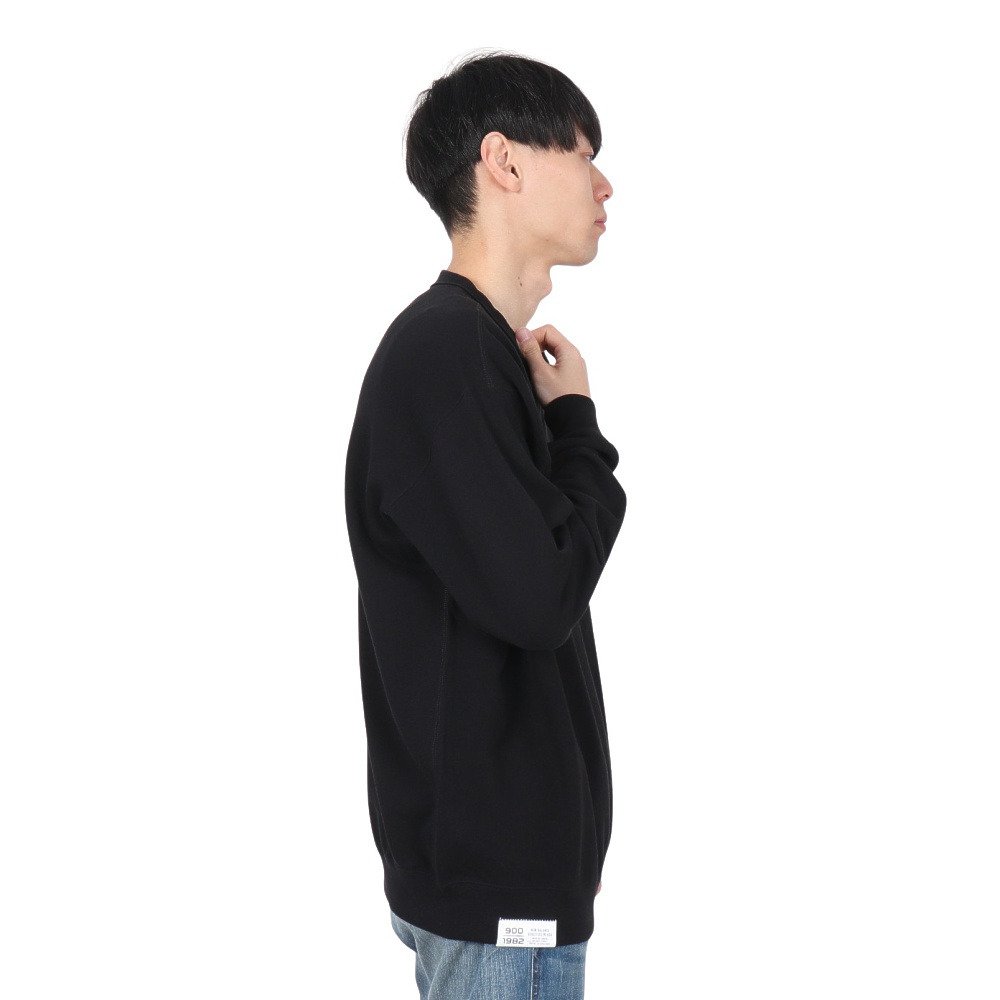 ニューバランス（new balance）（メンズ）900 フレンチテリー クルーネック スウェットシャツ AMT35144BK