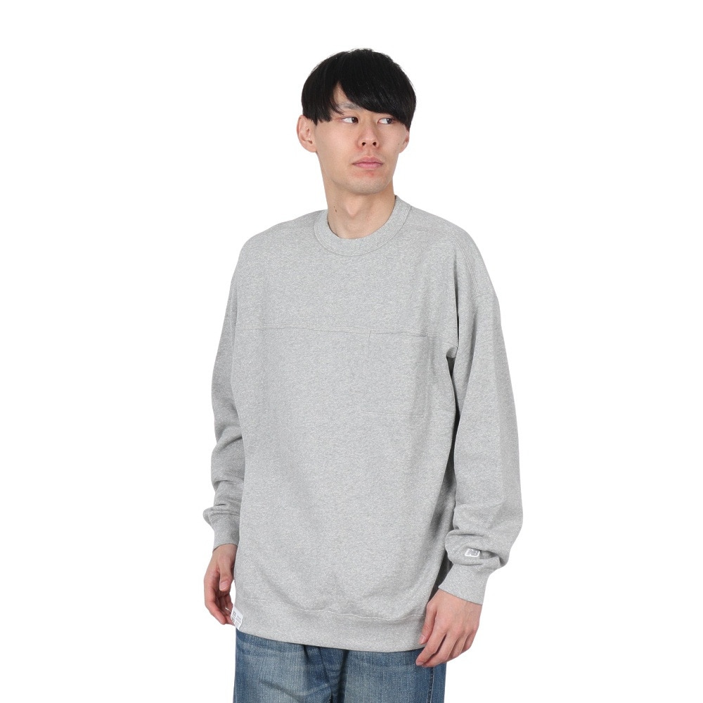 ニューバランス（new balance）（メンズ）900 フレンチテリー クルーネック スウェットシャツ AMT35144HGR