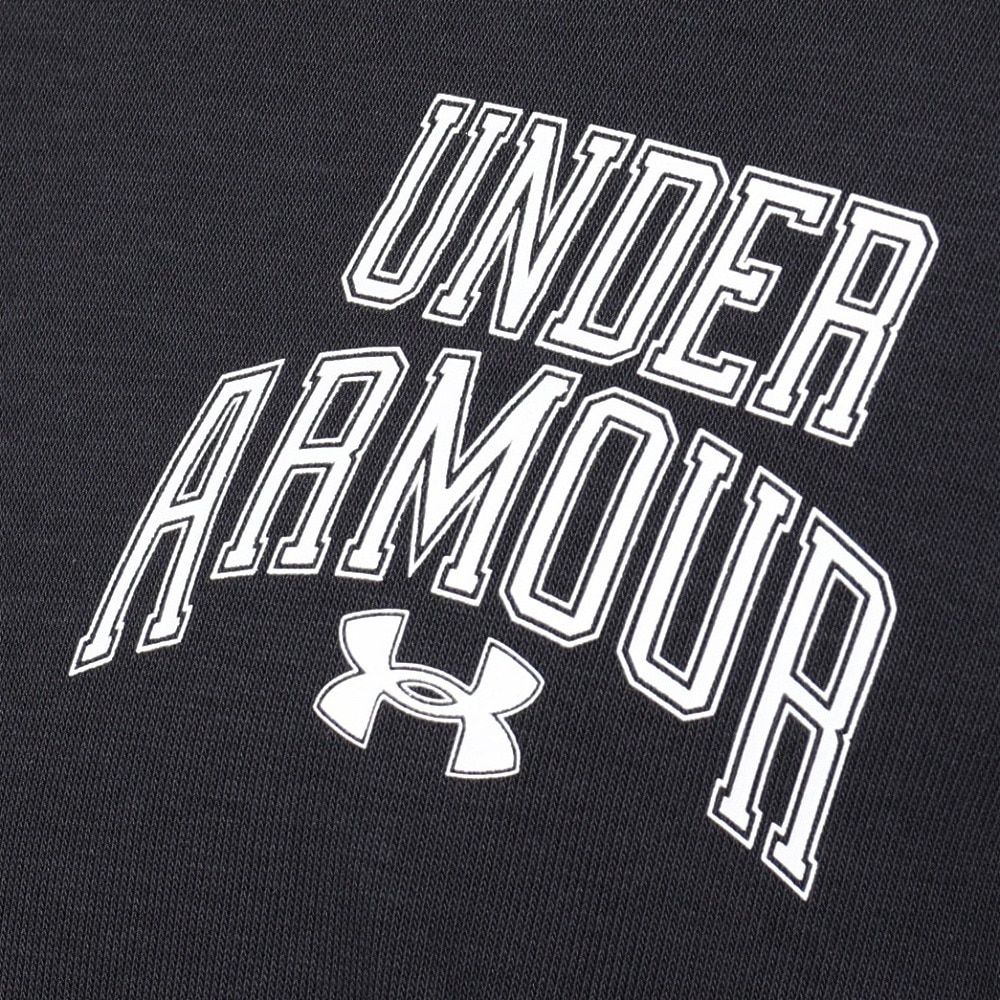 アンダーアーマー（UNDER ARMOUR）（メンズ）長袖Tシャツ メンズ ライバルテリー グラフィック クルー 1379764 001