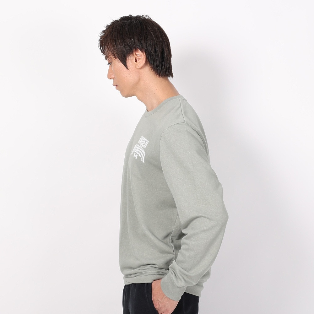 アンダーアーマー（UNDER ARMOUR）（メンズ）長袖Tシャツ メンズ ライバルテリー グラフィック クルー 1379764 504