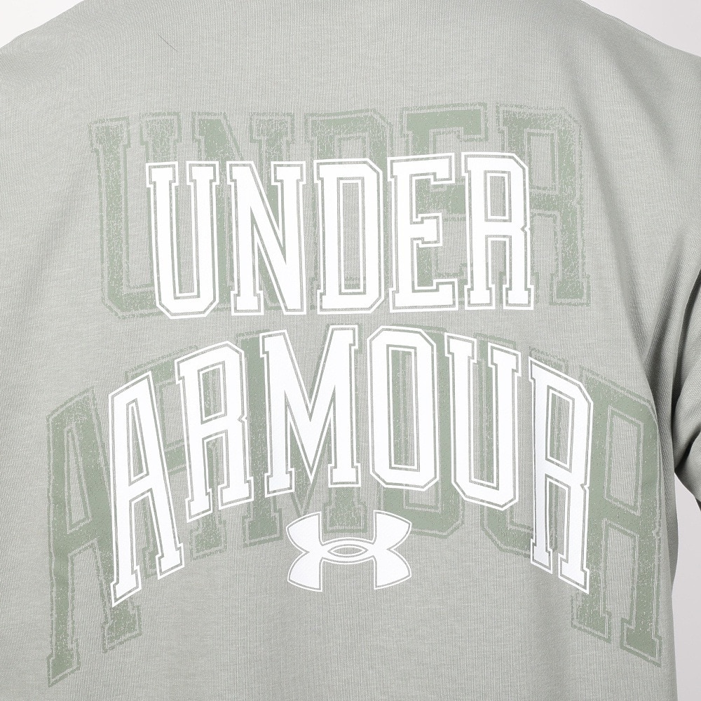 アンダーアーマー（UNDER ARMOUR）（メンズ）長袖Tシャツ メンズ ライバルテリー グラフィック クルー 1379764 504