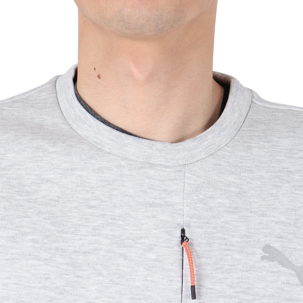 プーマ（PUMA）（メンズ）STYLE TECH クルースウェット 679538 54 LGRY
