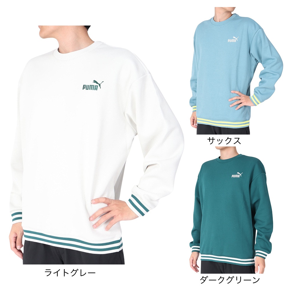 プーマ（PUMA）（メンズ）GV クルースウェット 679859 17 LGRY