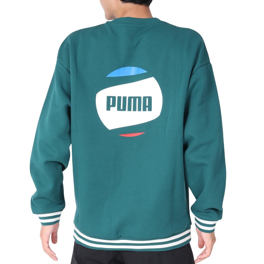 プーマ（PUMA）（メンズ）GV クルースウェット 679859 43 DGRN
