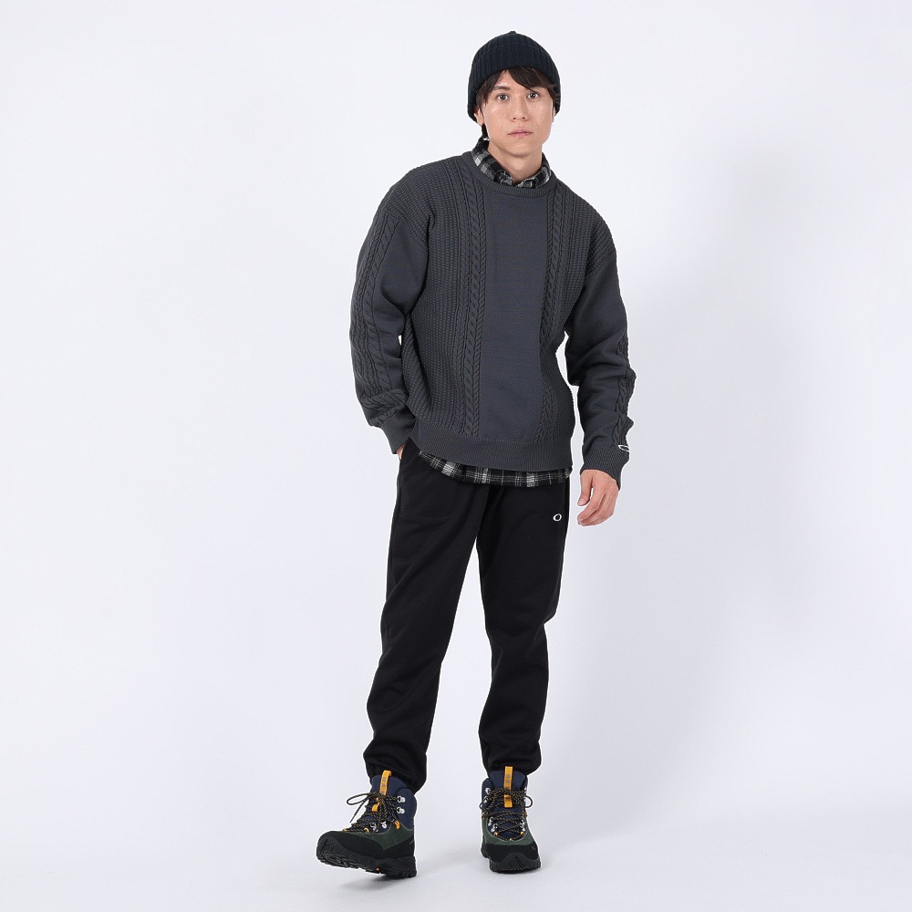 オークリー（OAKLEY）（メンズ）クルーネックセーター ESSENTIAL ARAN SWEATER 3.0 FOA405944-01N