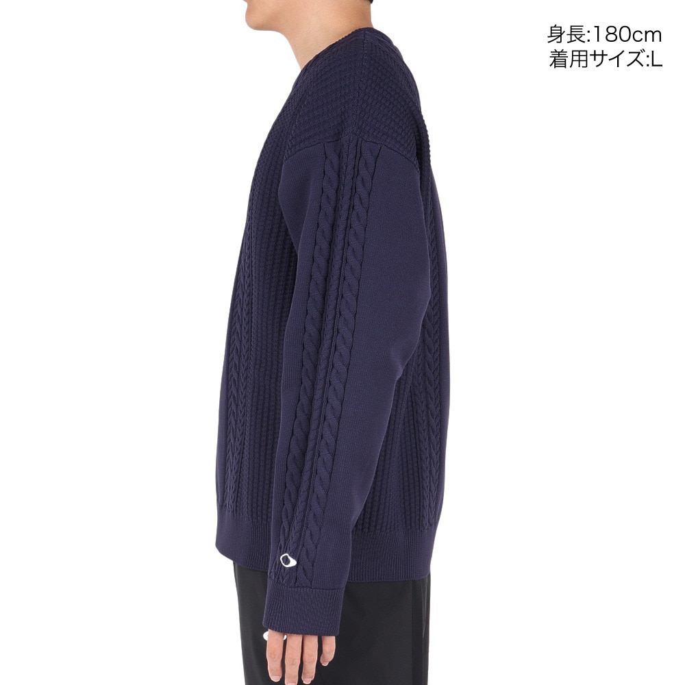 オークリー（OAKLEY）（メンズ）クルーネックセーター ESSENTIAL ARAN SWEATER 3.0 FOA405944-6FB