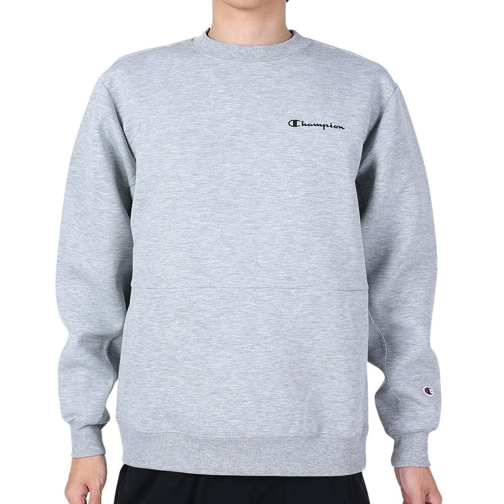 チャンピオン（CHAMPION）（メンズ）テックウィーブ 3LS クルーネックスウェットシャツ C3-YS001 070