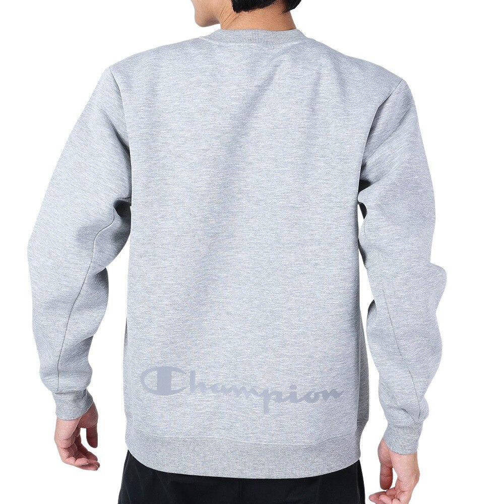 チャンピオン（CHAMPION）（メンズ）テックウィーブ 3LS クルーネックスウェットシャツ C3-YS001 070