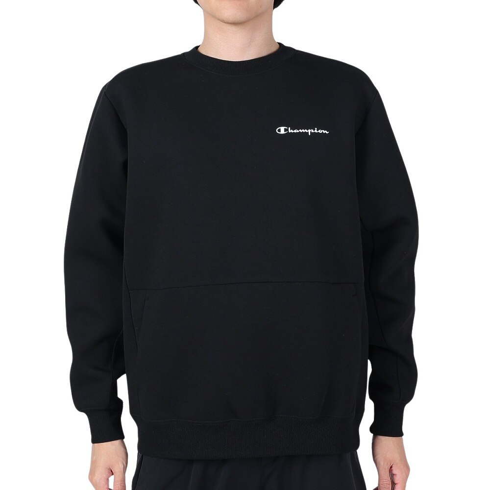 チャンピオン（CHAMPION）（メンズ）テックウィーブ 3LS クルーネックスウェットシャツ C3-YS001 090