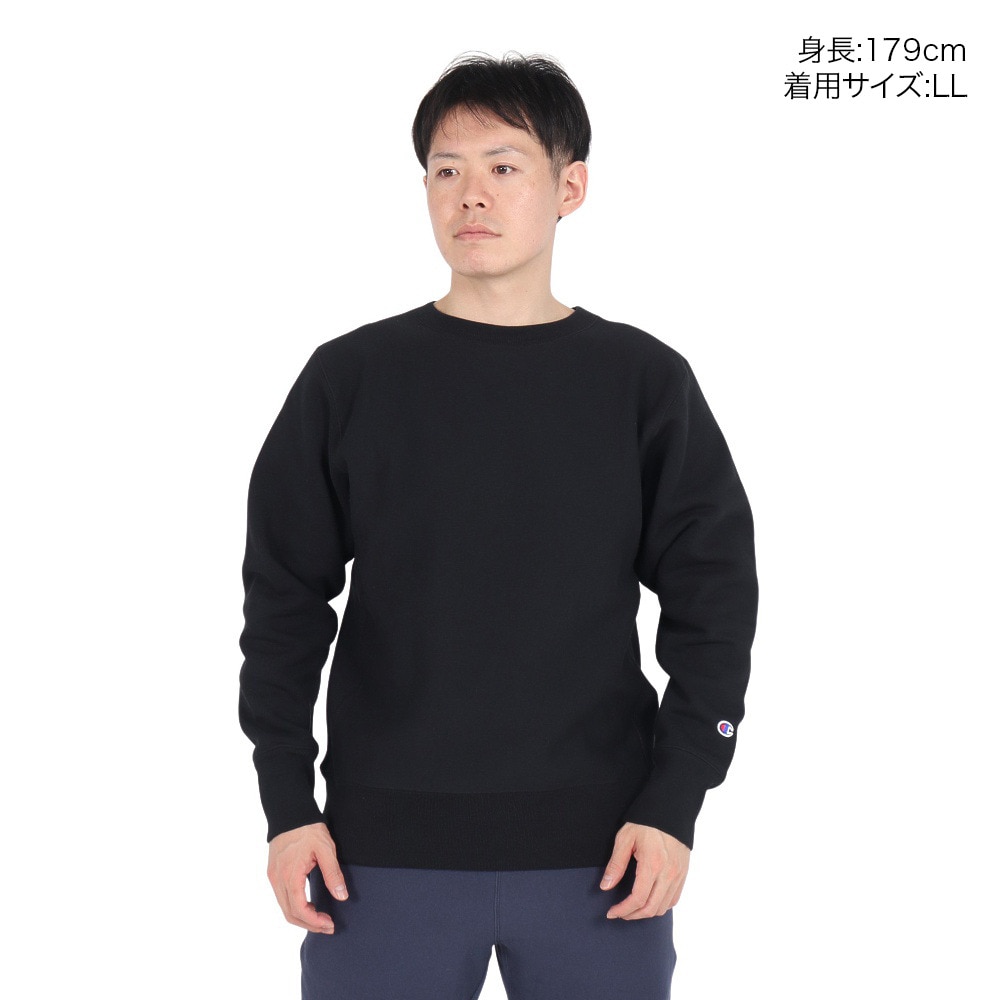 チャンピオン-ヘリテイジ（CHAMPION-HERITAGE）（メンズ）リバースウィーブ クルーネックスウェットシャツ C3-Y032 090