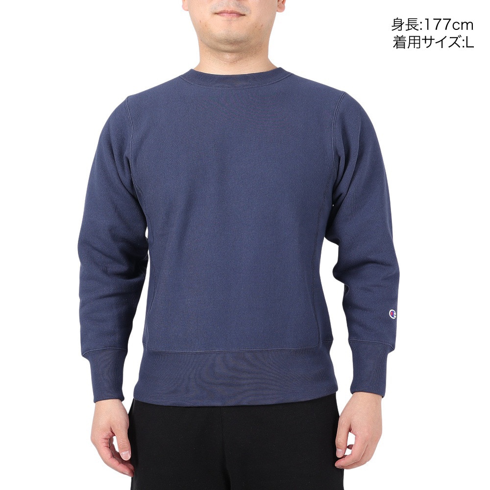 チャンピオン-ヘリテイジ（CHAMPION-HERITAGE）（メンズ）リバースウィーブ クルーネックスウェットシャツ C3-Y032 386