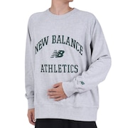 ニューバランス(new balance)(メンズ)トレーナー Athletics Varsity スウェットクルーシャツ MT33550AG