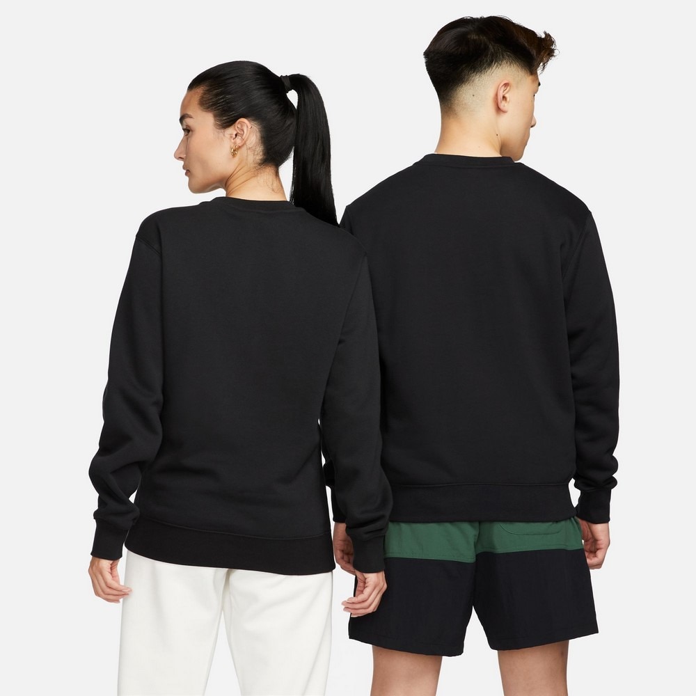 ナイキ（NIKE）（メンズ）スウェット トレーナー スポーツウェア クラブ フリース クルーネック 裏起毛 ブラック 黒 BV2663-010
