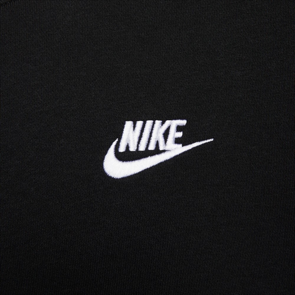 ナイキ（NIKE）（メンズ）スウェット トレーナー スポーツウェア クラブ フリース クルーネック 裏起毛 ブラック 黒 BV2663-010