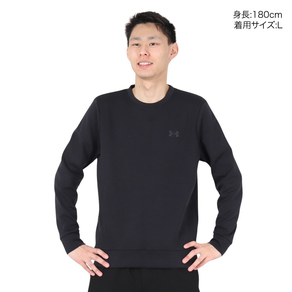 アンダーアーマー（UNDER ARMOUR）（メンズ）アンストッパブル フリース クルー 1381688 001