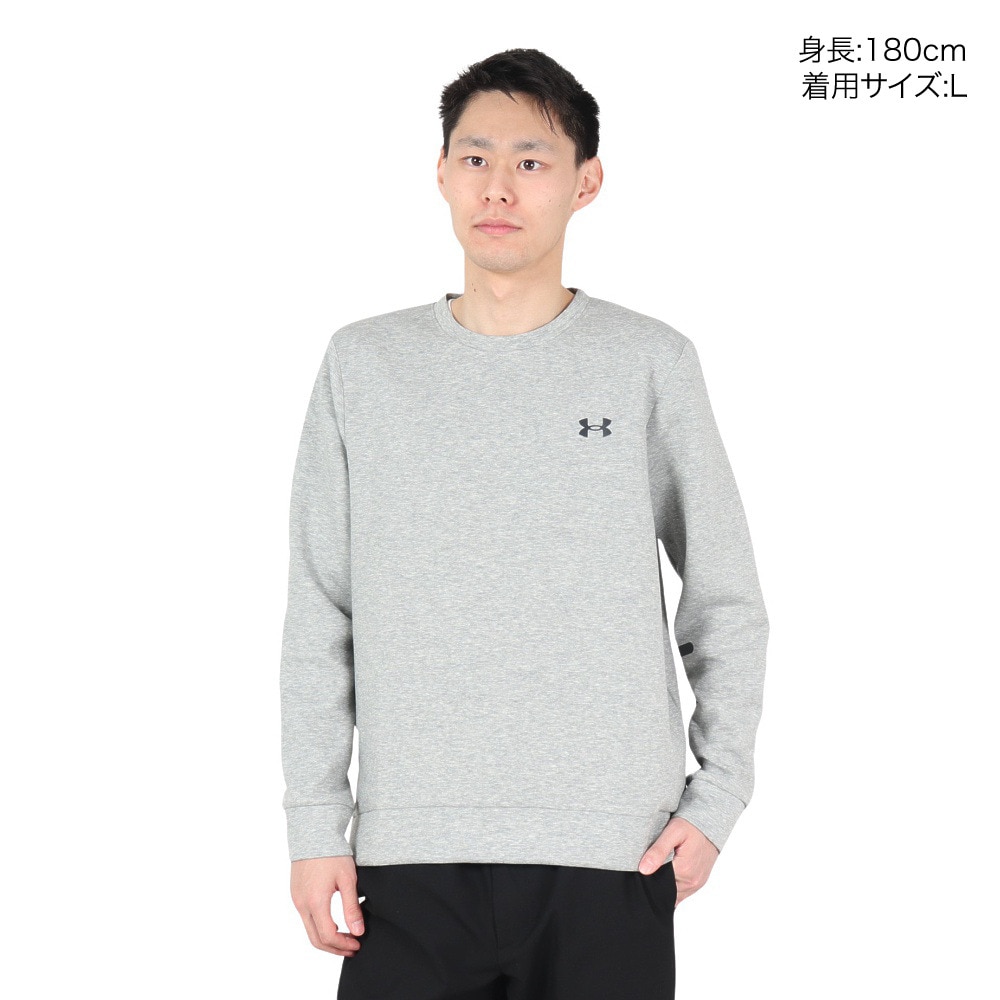 アンダーアーマー（UNDER ARMOUR）（メンズ）アンストッパブル フリース クルー 1381688 011