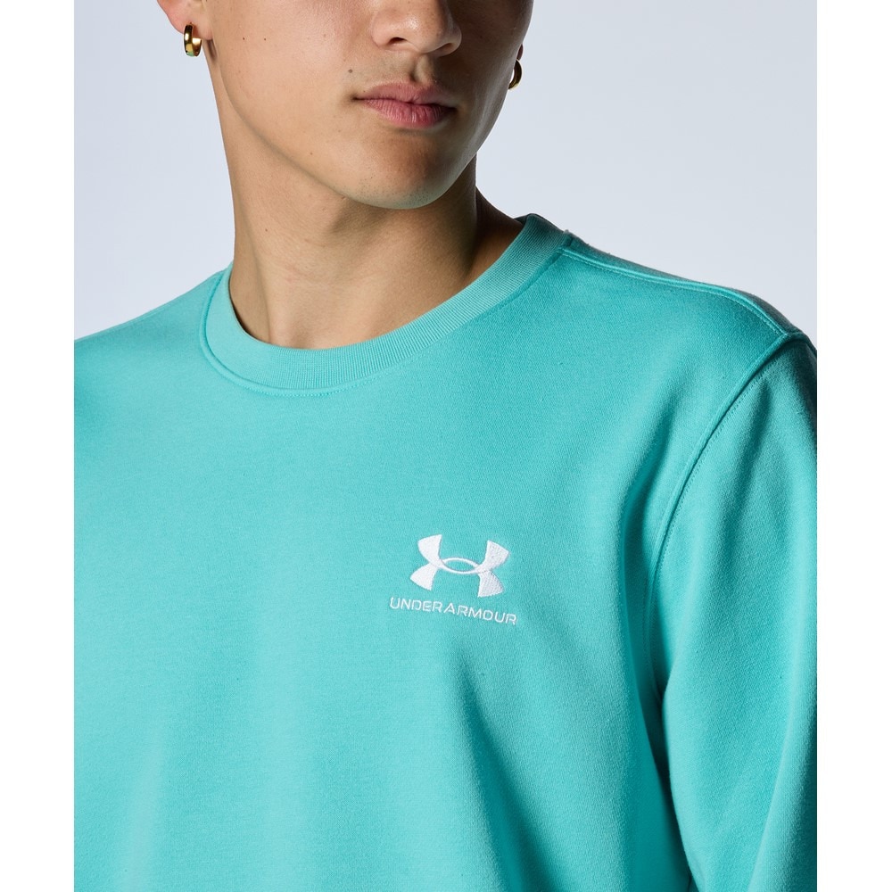 アンダーアーマー（UNDER ARMOUR）（メンズ）エッセンシャル テリー クルーネックスウェットシャツ 1384821 482