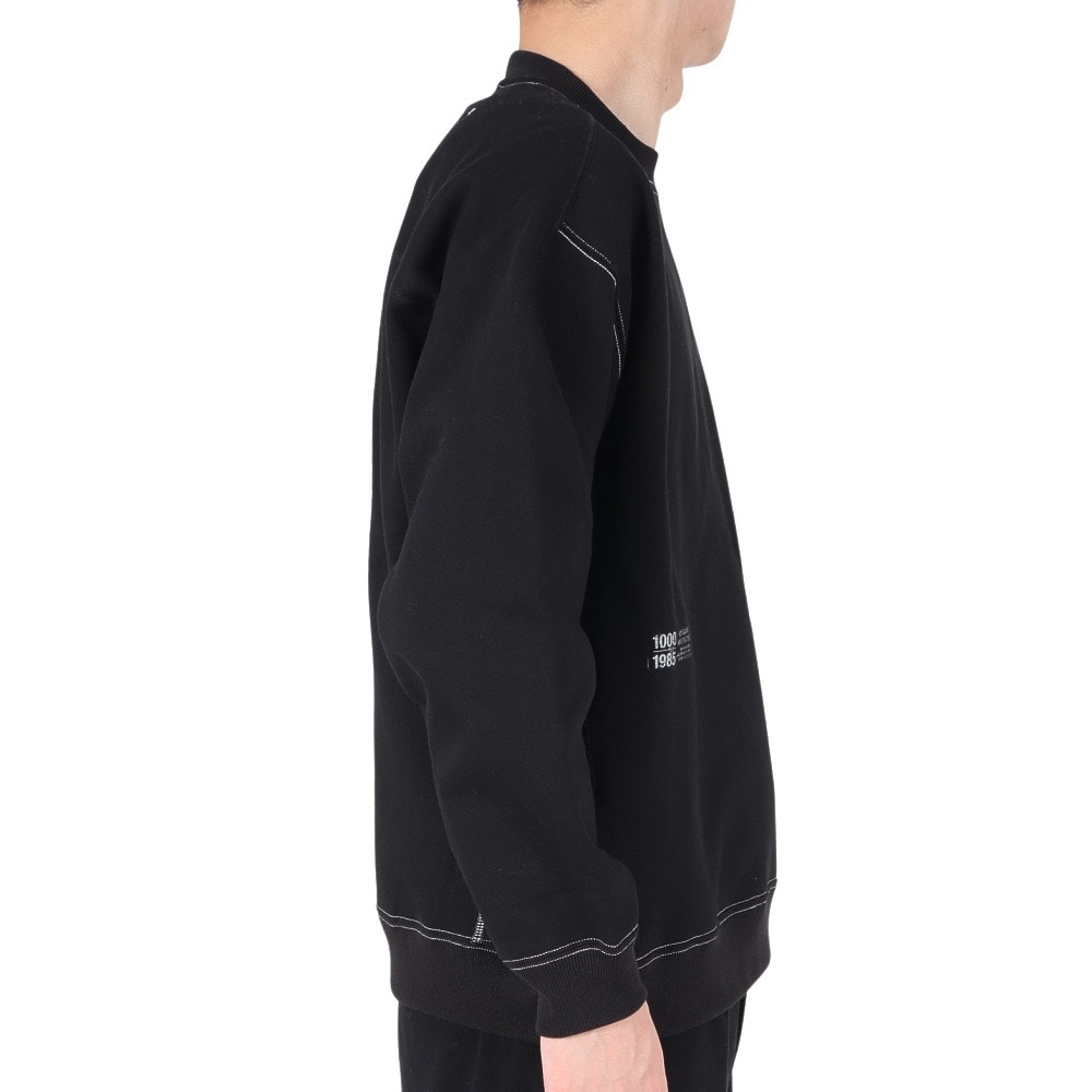 ニューバランス（new balance）（メンズ）1000 スウェットクルーレギュラーフィット AMT35099BK