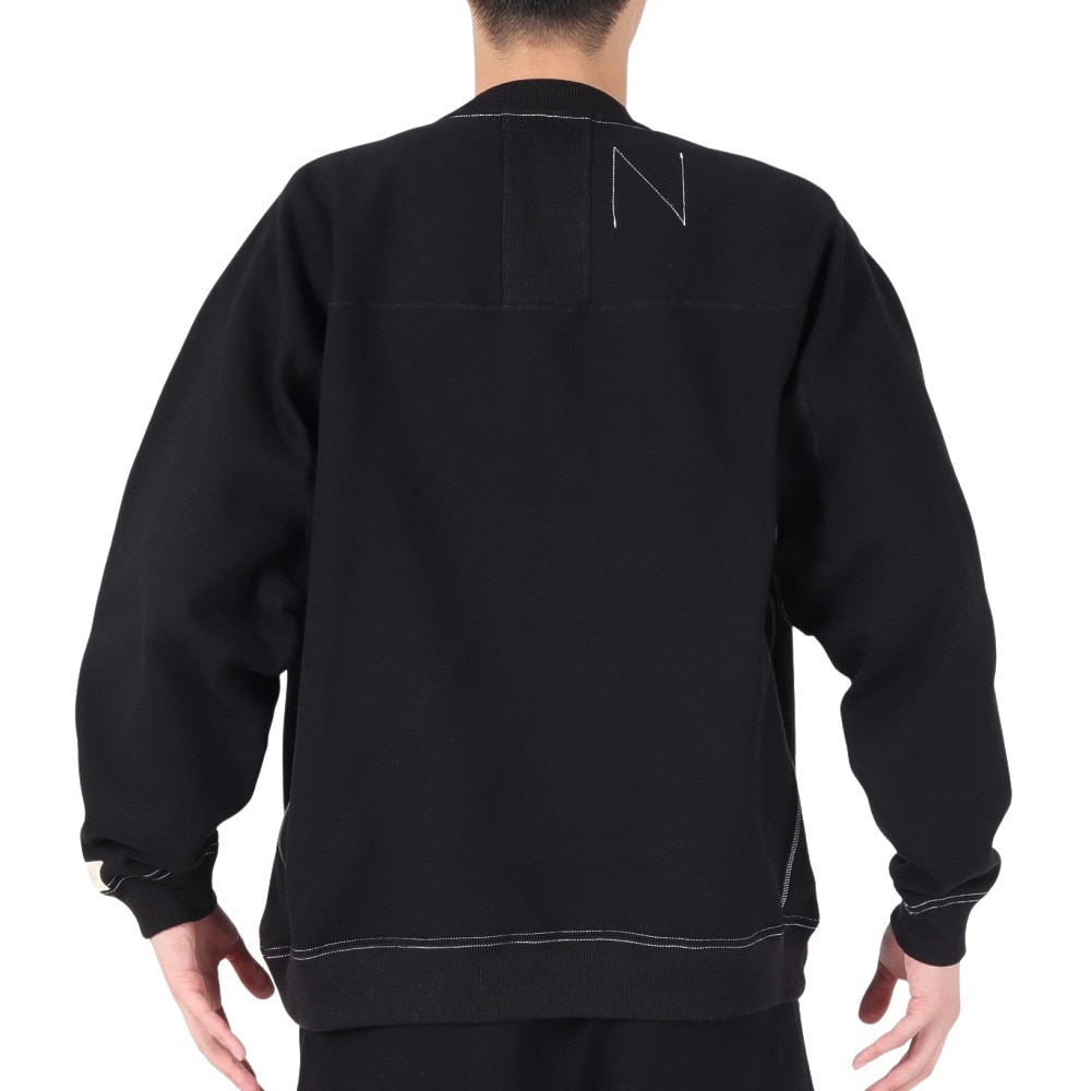 ニューバランス（new balance）（メンズ）1000 スウェットクルーネック オーバーサイズ AMT35100BK