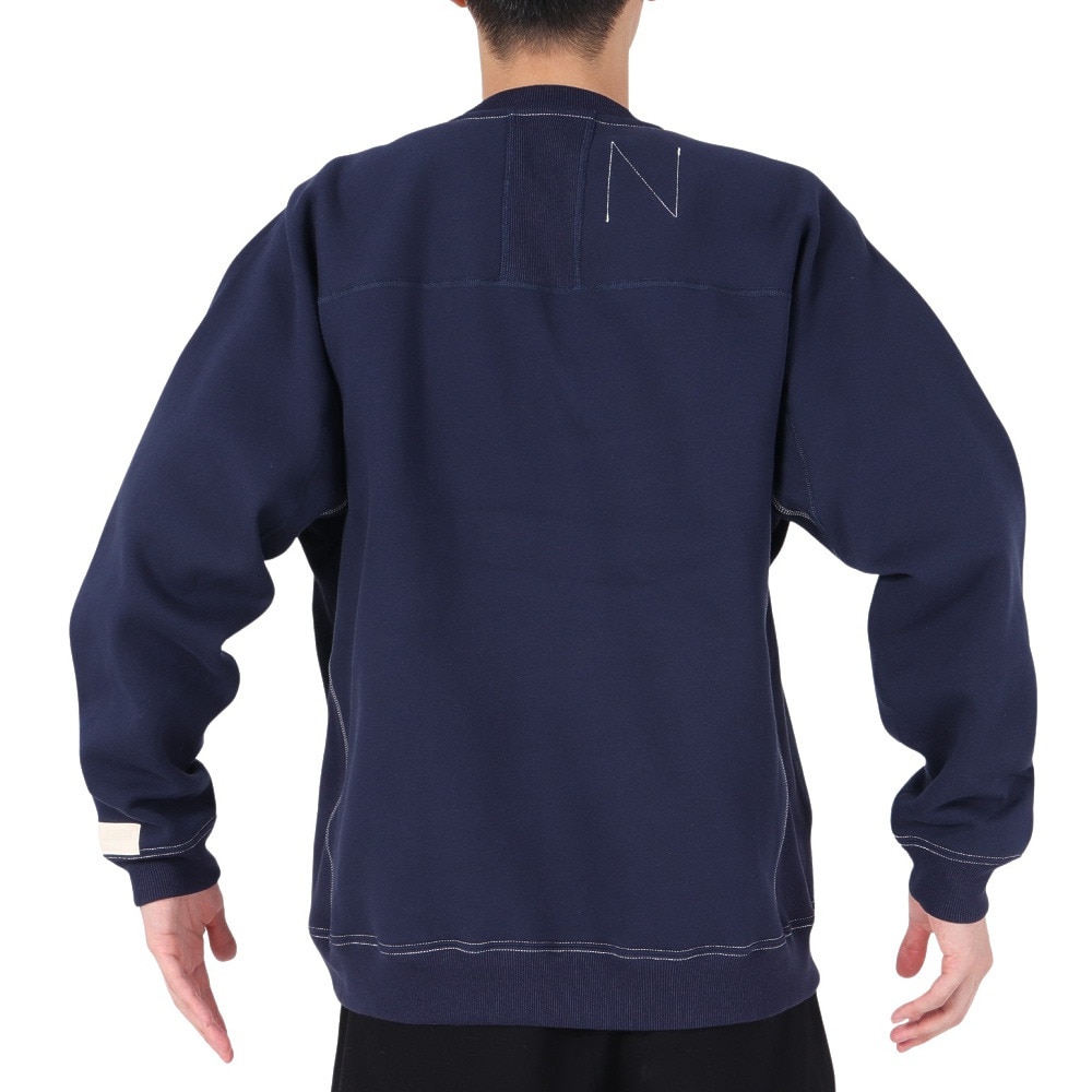 ニューバランス（new balance）（メンズ）1000 スウェットクルーネック オーバーサイズ AMT35100PGM