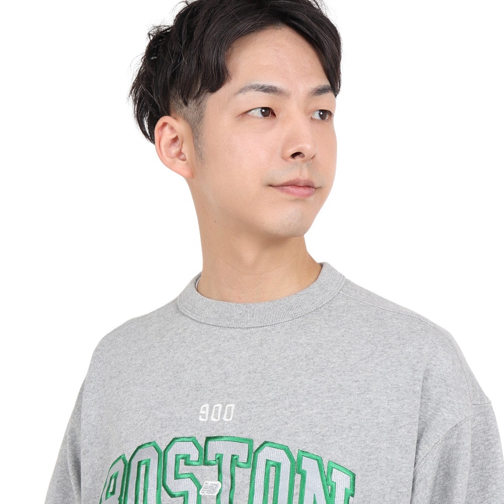 ニューバランス（new balance）（メンズ）900 アーチレターフレンチテリークルーネック プルオーバー AMT35119AG