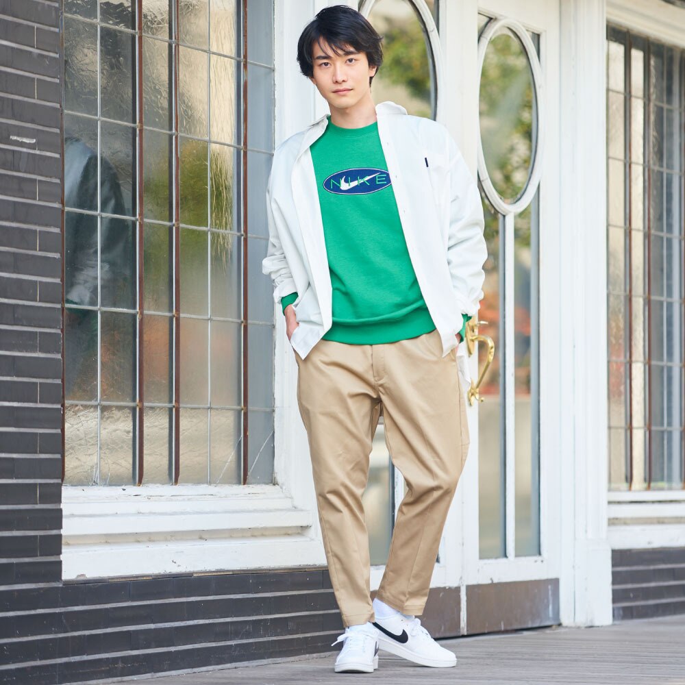 ナイキ（NIKE）（メンズ）スポーツウェア フレンチ テリー クルーネック スウェットシャツ FZ4729-399