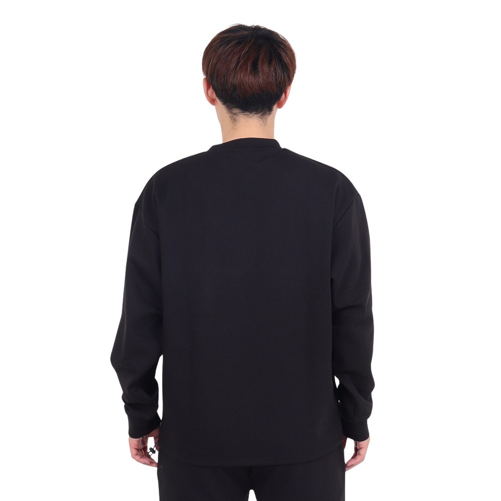 ジローム（GIRAUDM）（メンズ）PYARN クルーネックスウェット SW4S0012-TR860-GRHD BLK
