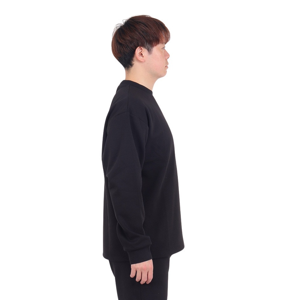 ジローム（GIRAUDM）（メンズ）PYARN クルーネックスウェット SW4S0012-TR860-GRHD BLK