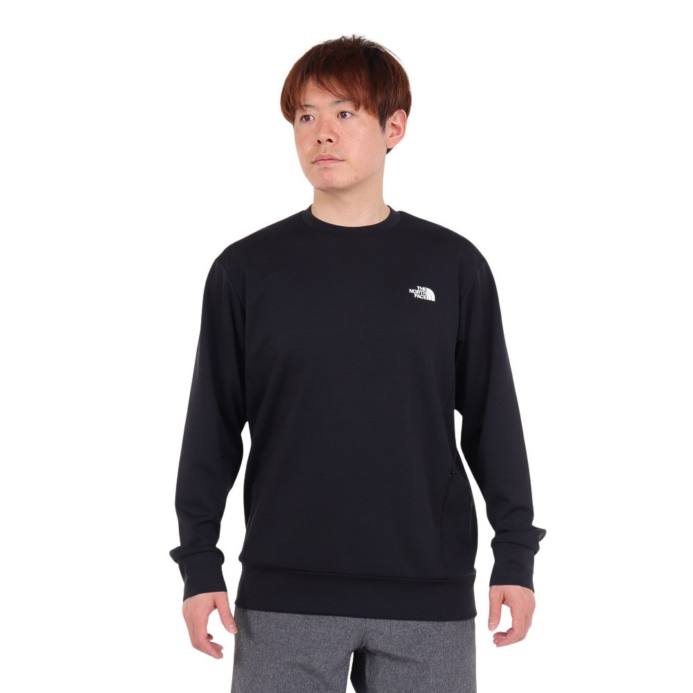 ノースフェイス（THE NORTH FACE）（メンズ）モーションクルー スウェット NT32496 K