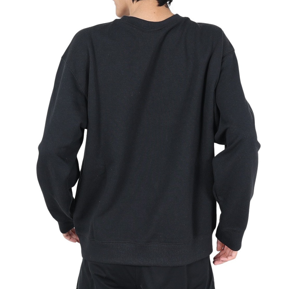 ニューバランス（new balance）（メンズ）大谷選手着用モデル Stacked ロゴ クルースウェット MT41500BK 2023年
