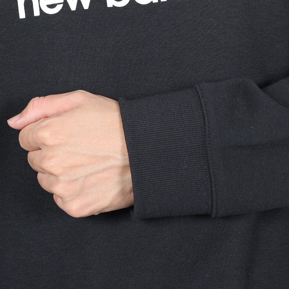 ニューバランス（new balance）（メンズ）大谷選手着用モデル Stacked ロゴ クルースウェット MT41500BK 2023年