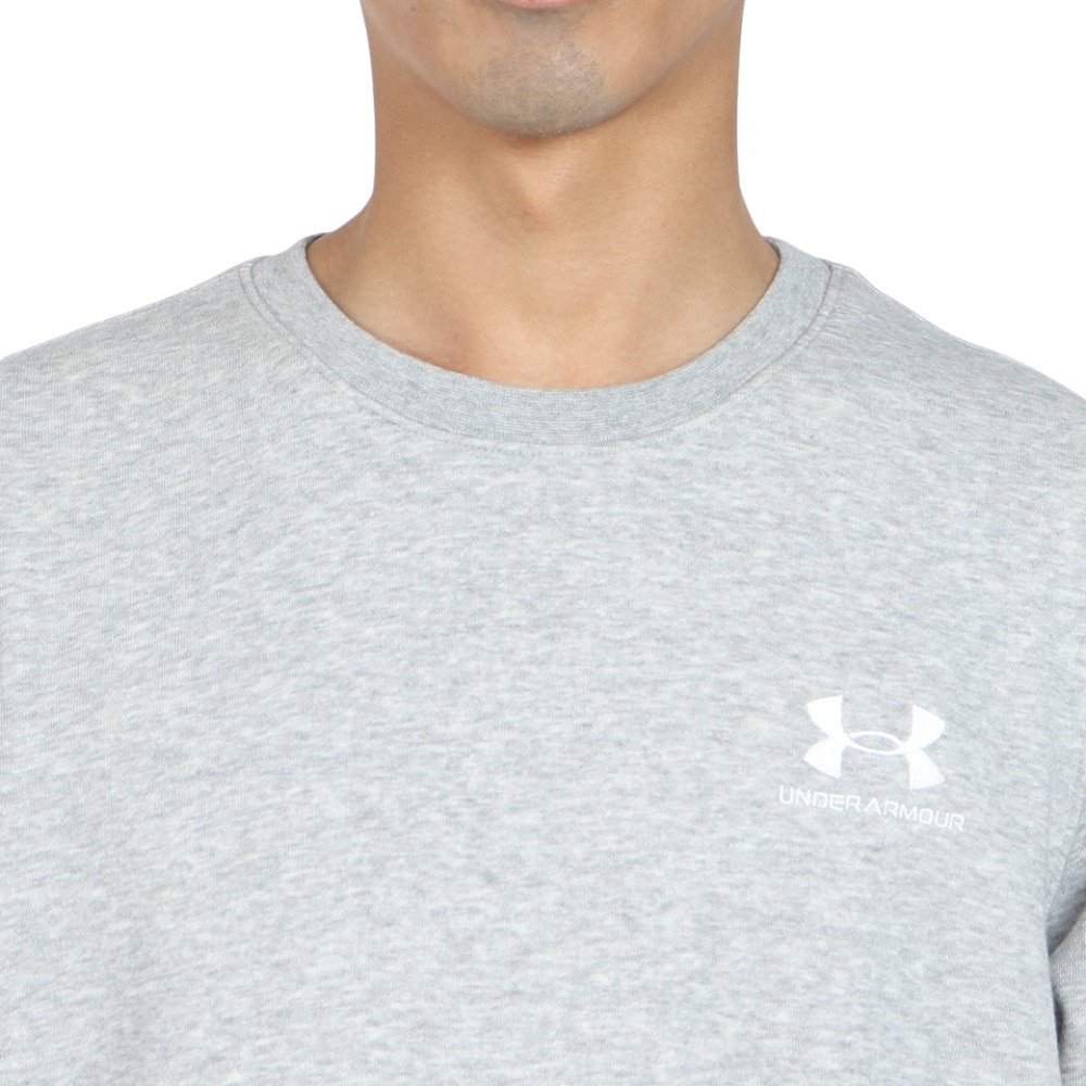 アンダーアーマー（UNDER ARMOUR）（メンズ）エッセンシャルテリー クルーネック 1384821 012