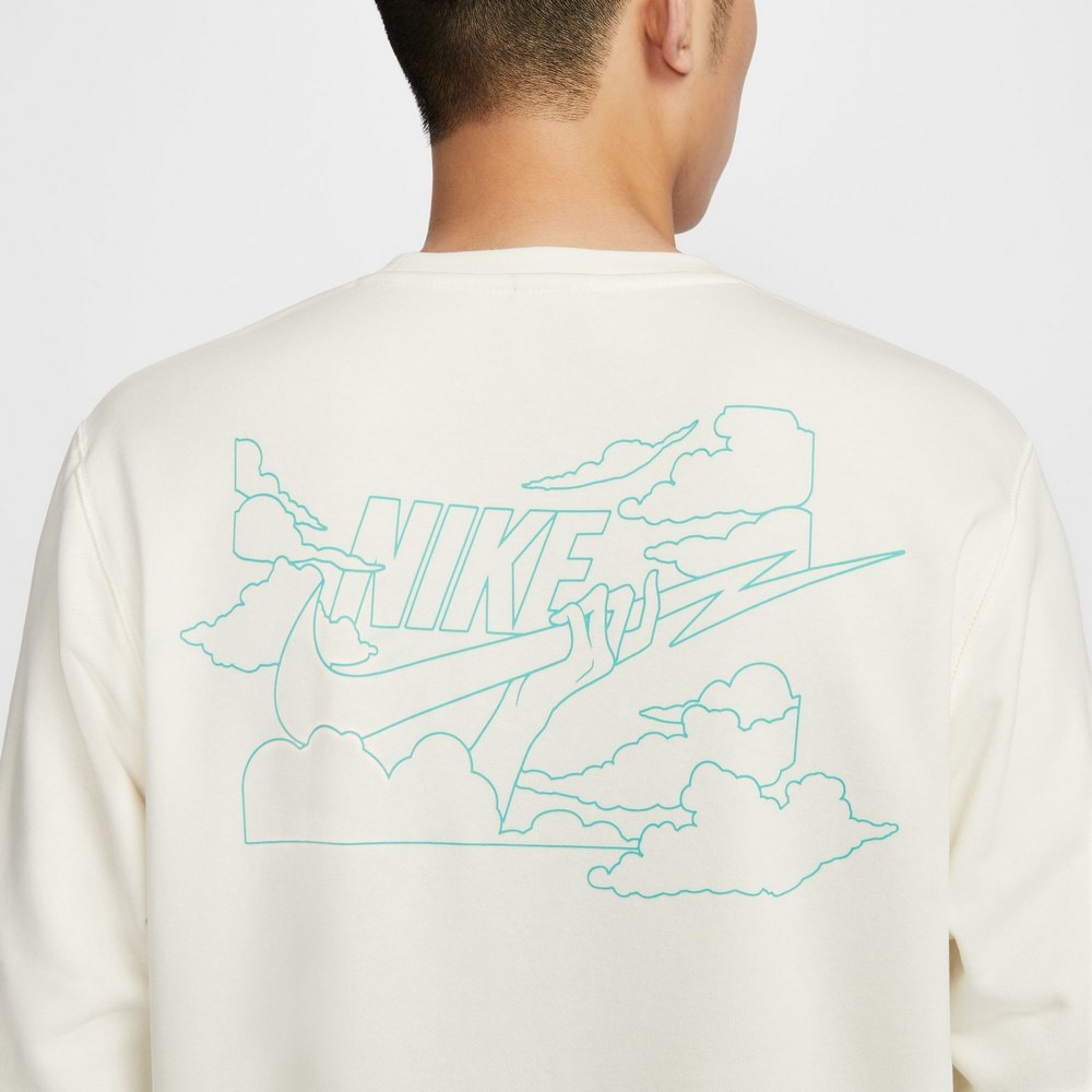 ナイキ（NIKE）（メンズ）クラブ フレンチ テリー ボルト 長袖 クルーネック スウェットシャツ FZ0765-133