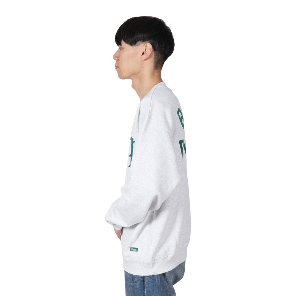 バクタ（BUKTA）（メンズ）ヘビーOZ 裏毛クルー スウェット BU2415805:15:GRAY