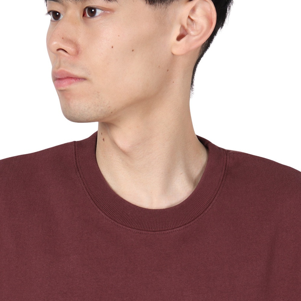 バクタ（BUKTA）（メンズ）ヘビーOZ裏毛クルー(B) スウェットシャツ BU2415805:39:WINE